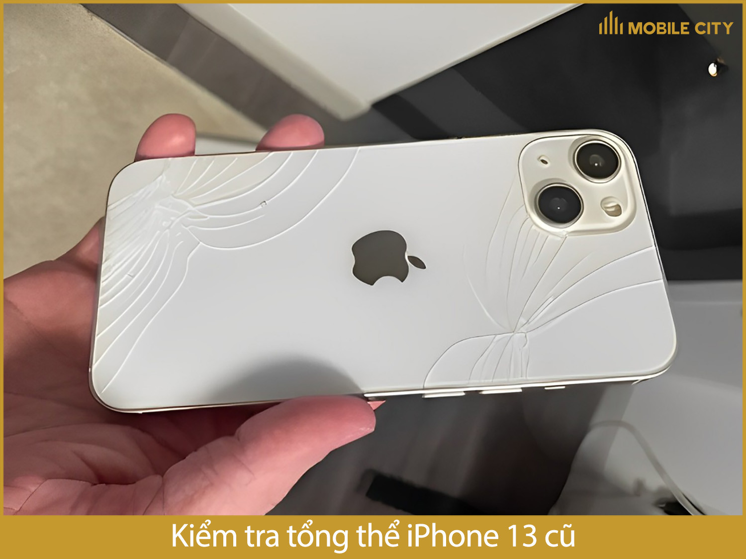 Kiểm tra tổng thể iPhone 13 cũ