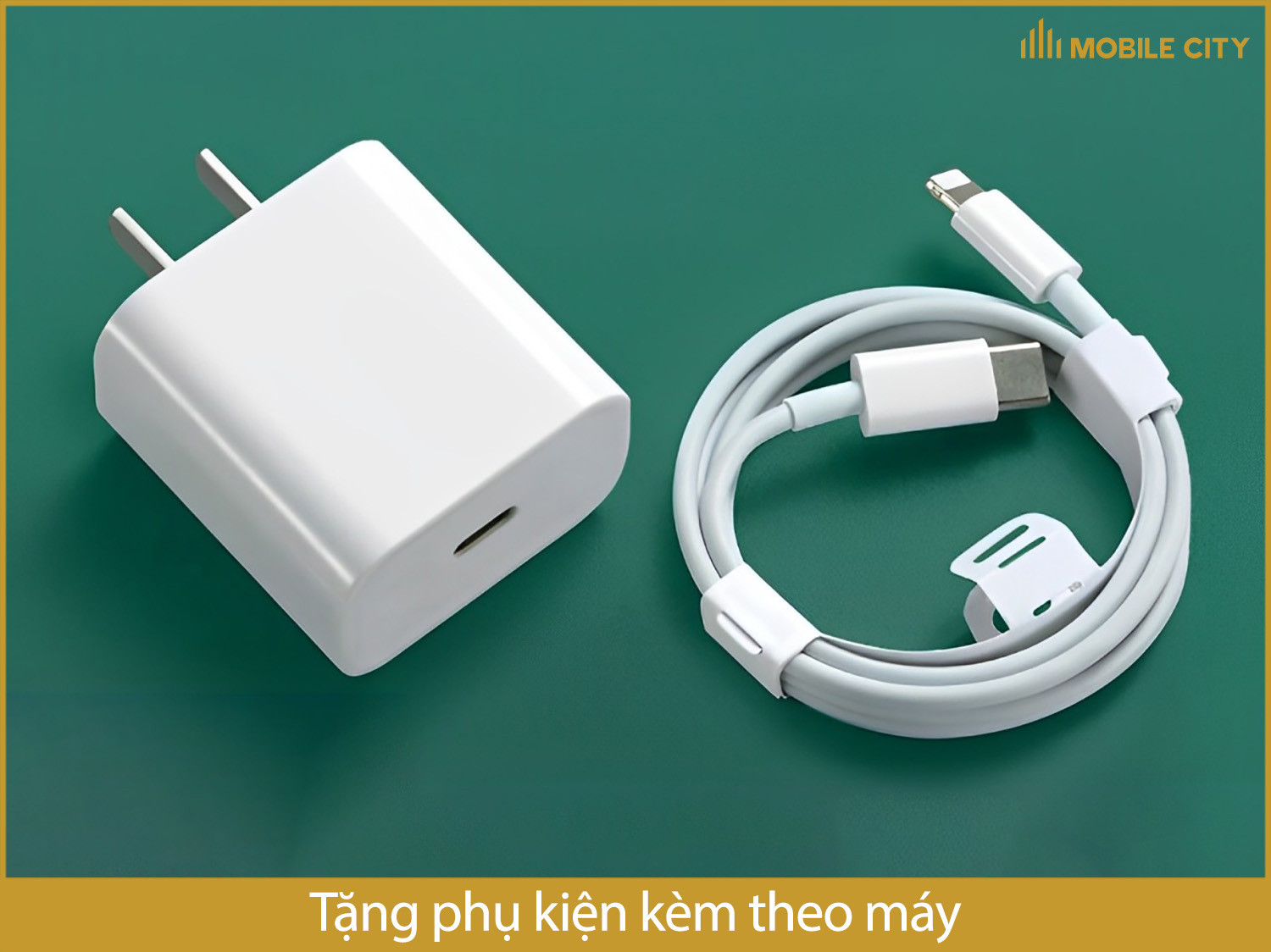 Tặng phụ kiện kèm theo máy