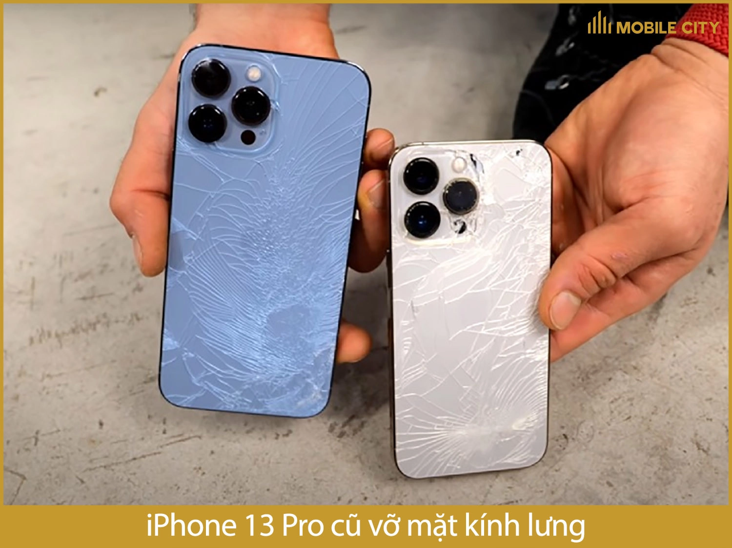 Kiểm tra tổng thể iPhone 13 Pro cũ