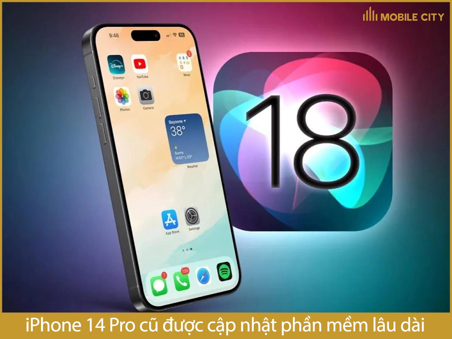 iPhone 14 Pro cũ được cập nhật lâu dài