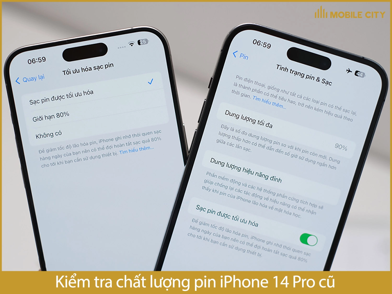 Kiểm tra chất lượng pin