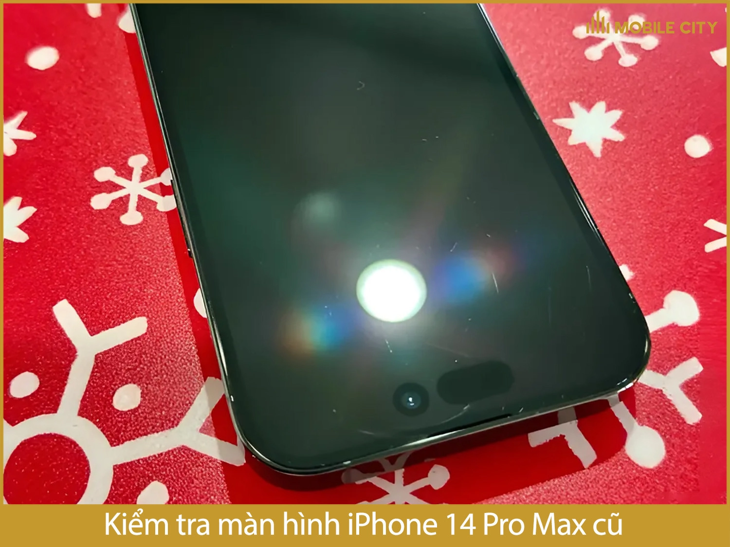 Kiểm tra màn hình iPhone 14 Pro Max cũ