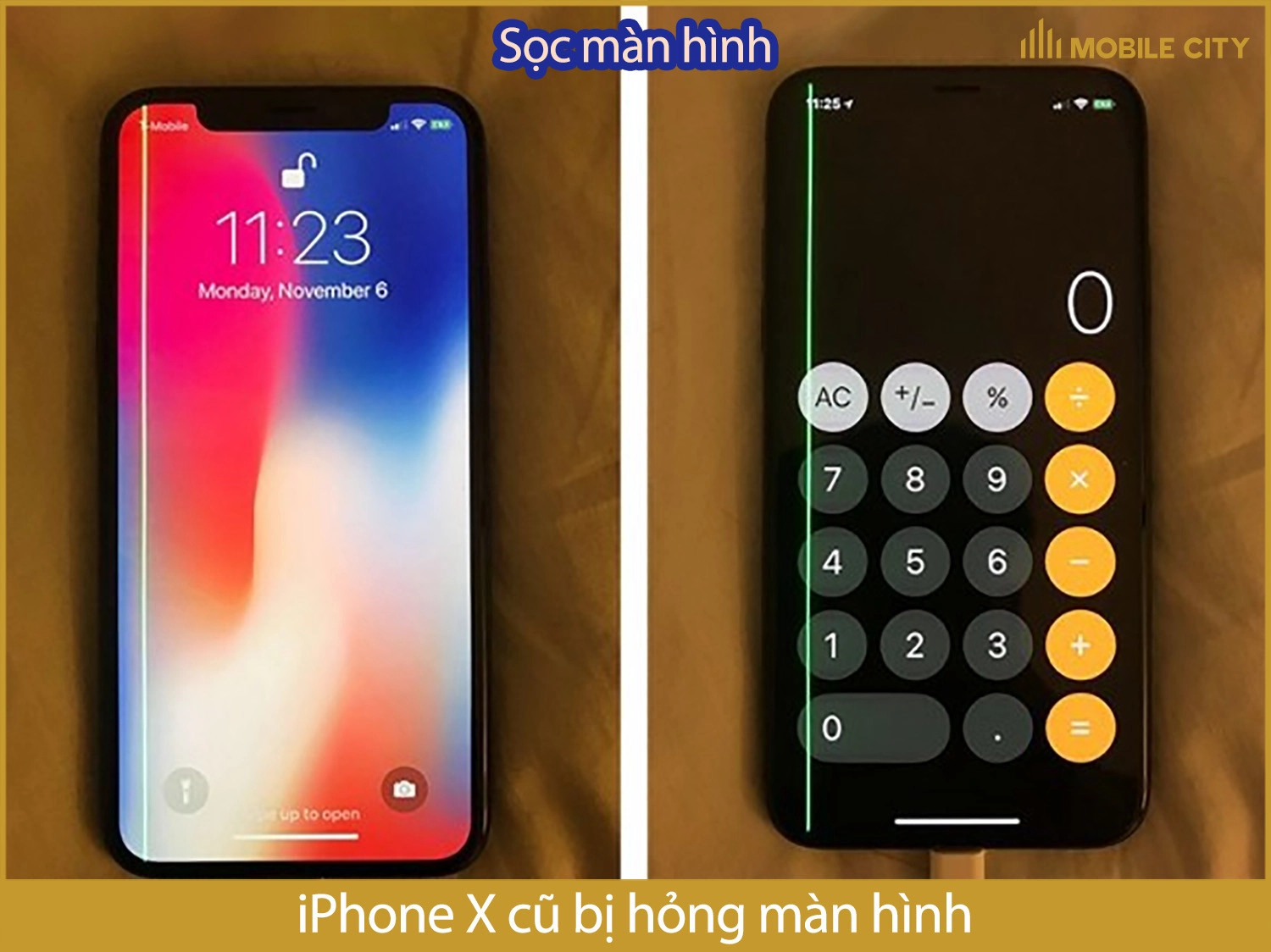 Kiểm tra màn hình iPhone X cũ