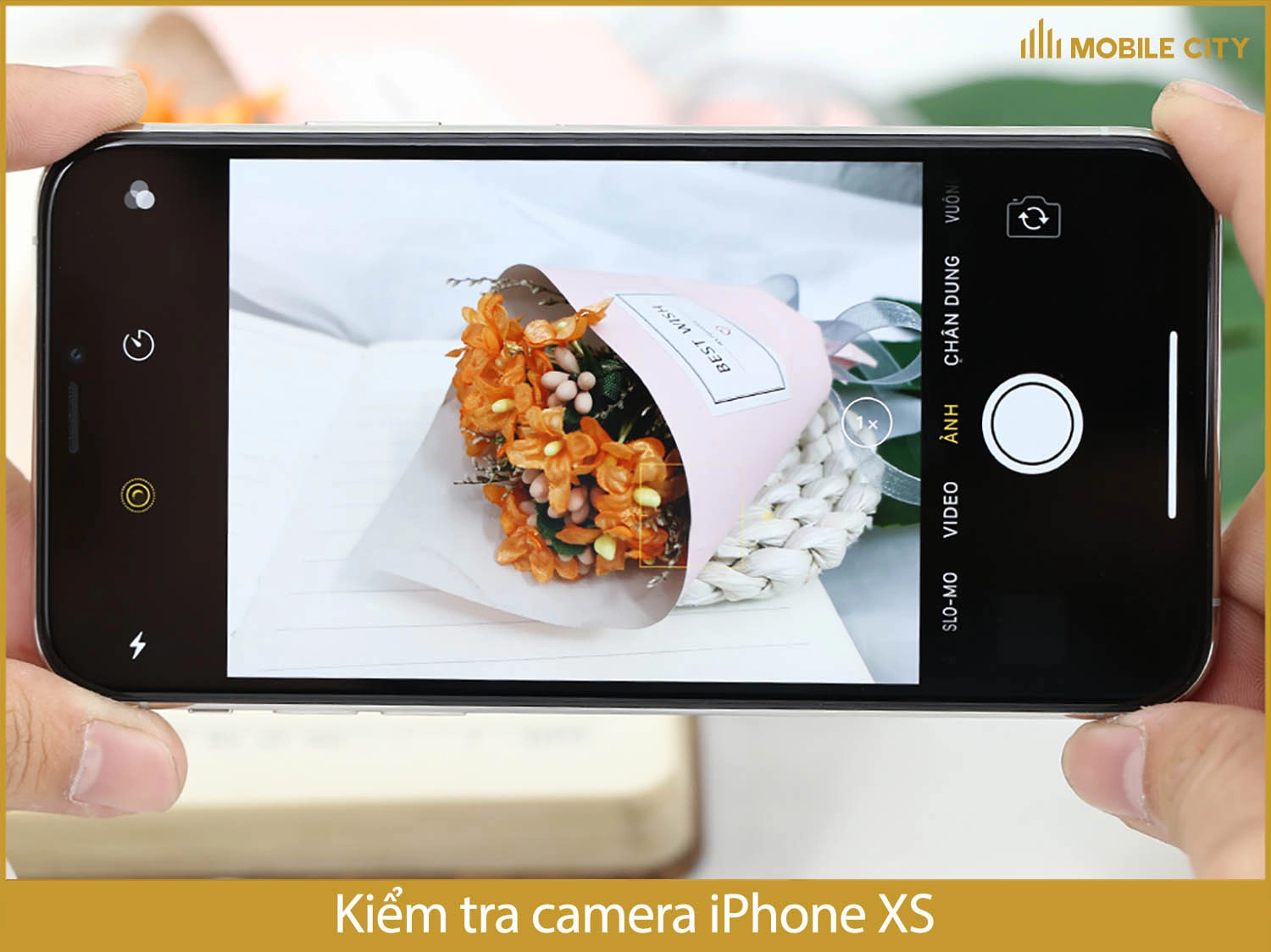 Kiểm tra camera iPhone XS cũ