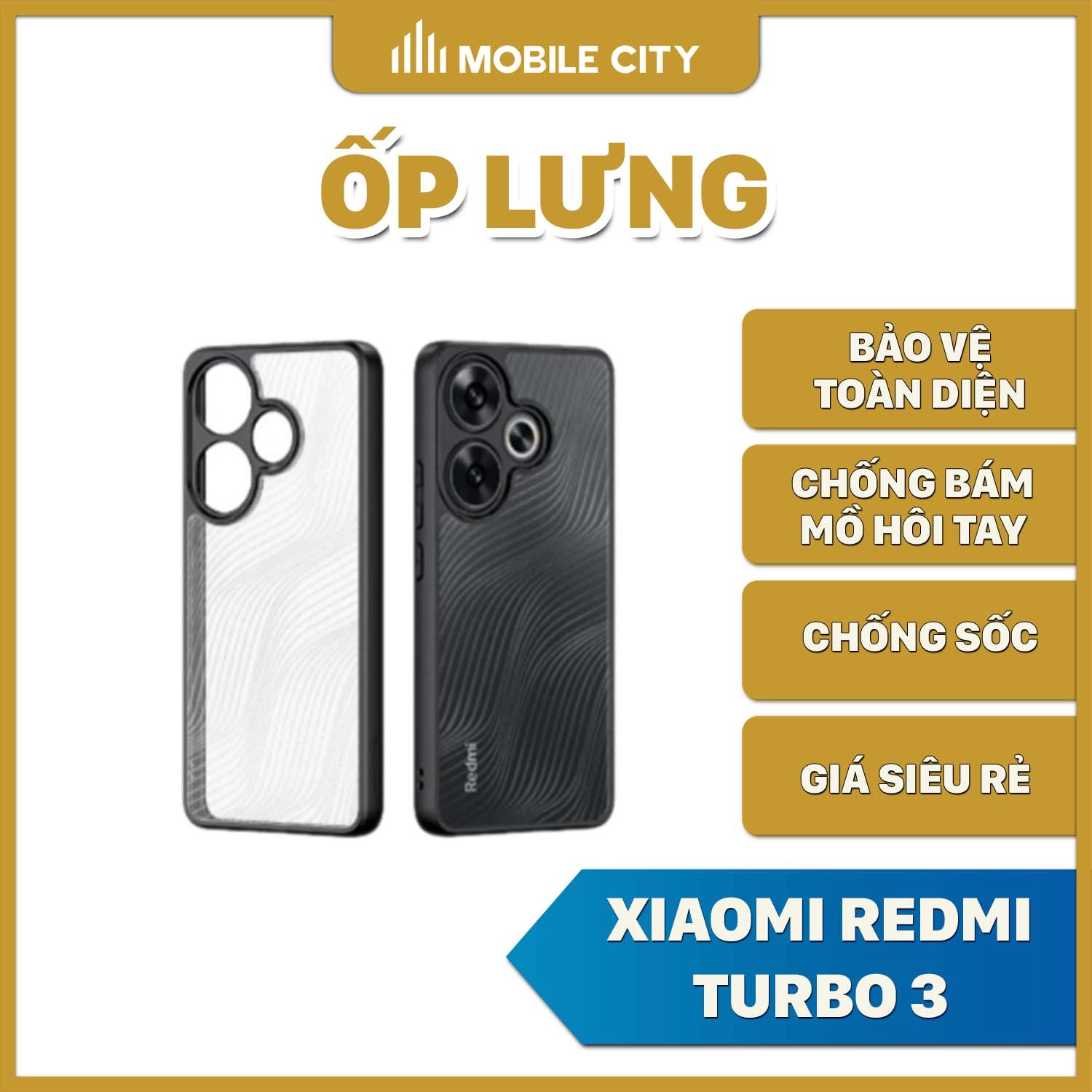 Ốp lưng Xiaomi Redmi Turbo 3