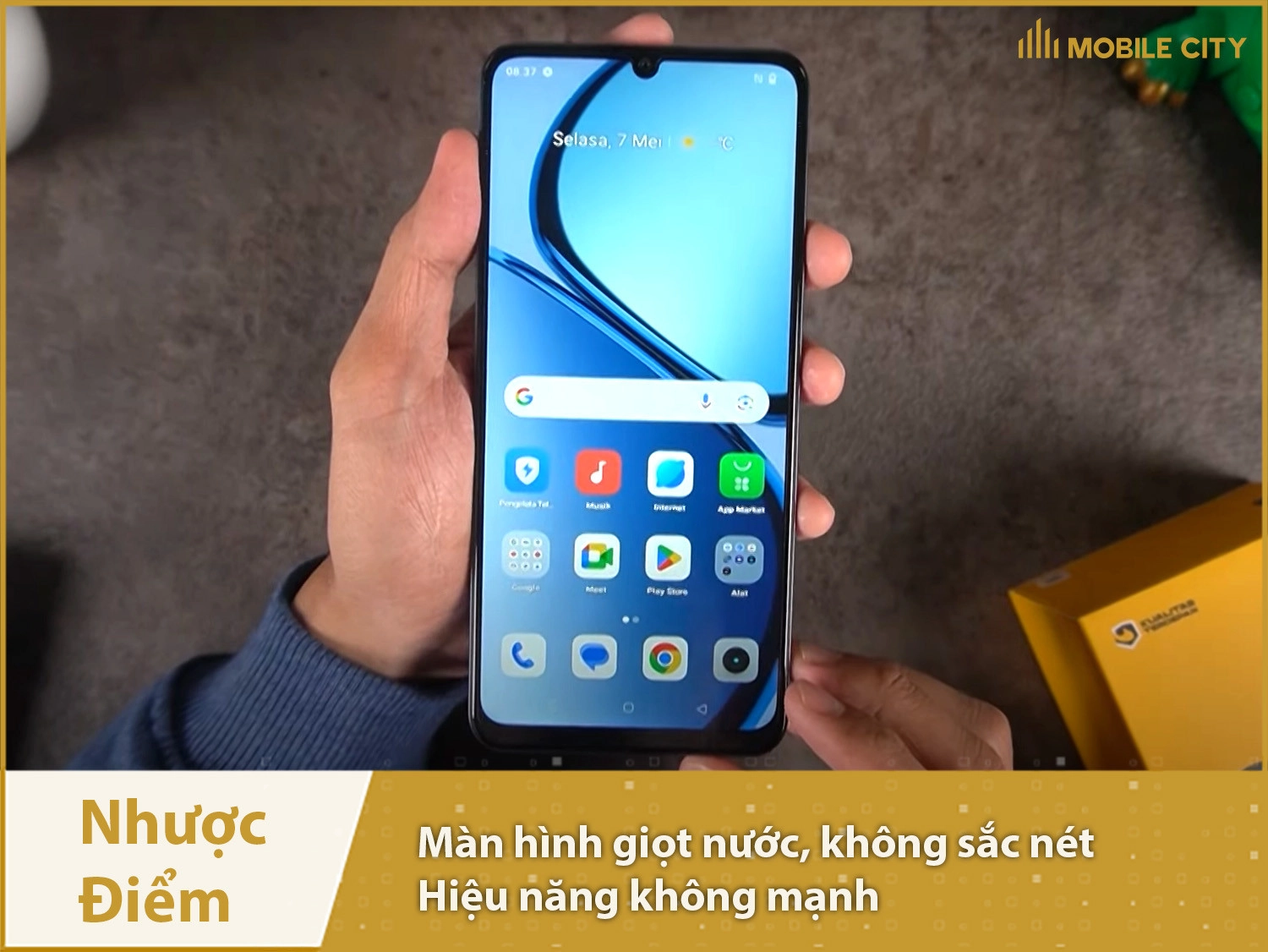 Nhược điểm Realme C63