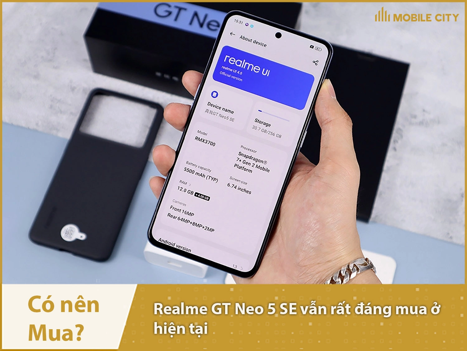 Realme GT Neo 5 SE rất đáng mua