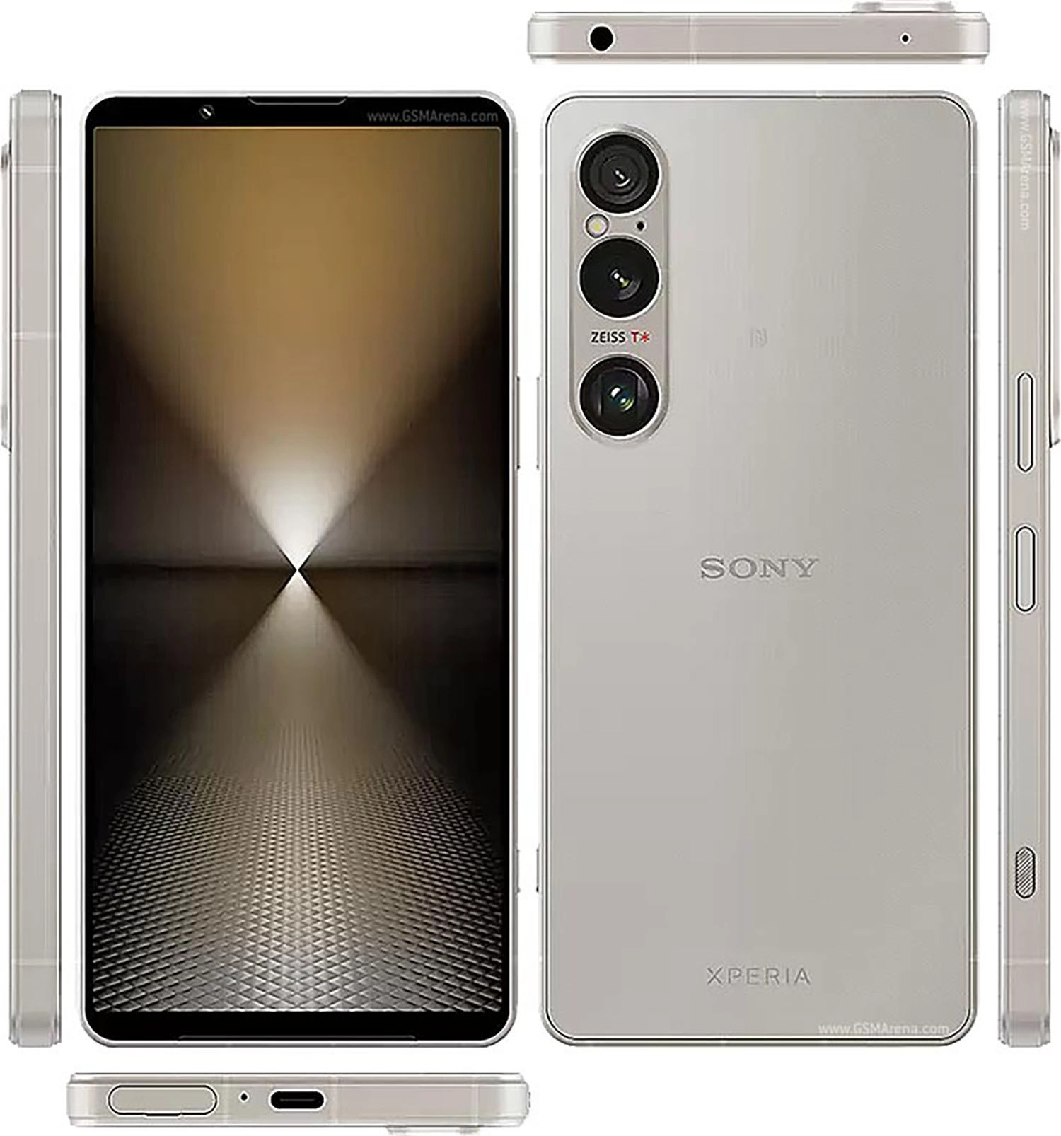 Sony Xperia 1 VI có mấy màu: Màu Bạc