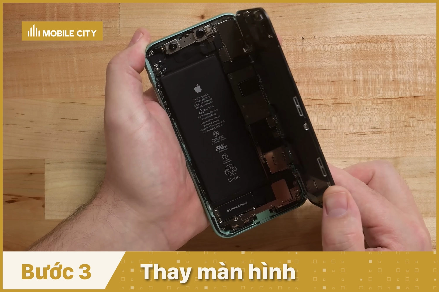 Thay màn hình Gen A iPhone 11, thay màn hình