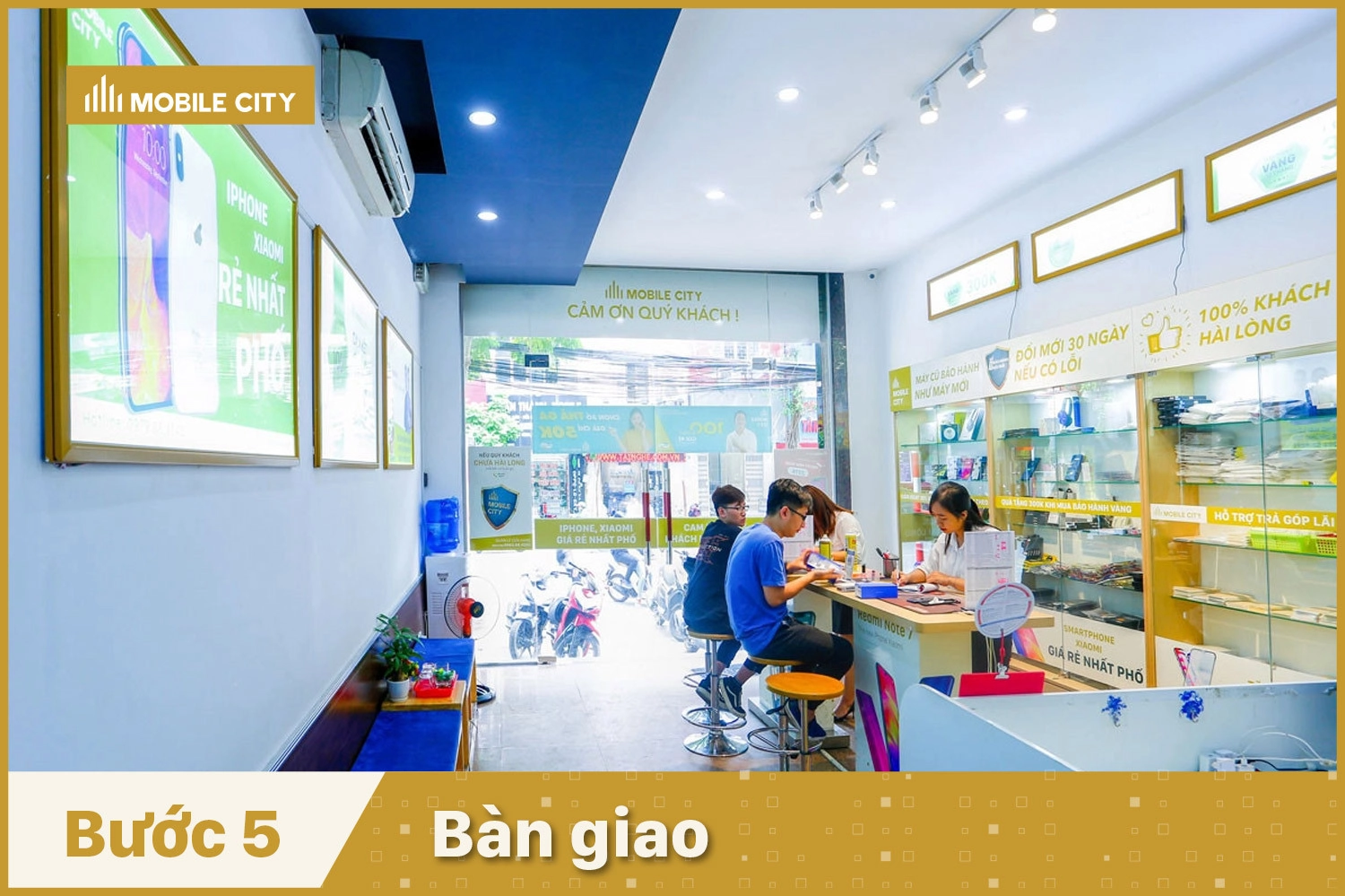 Thay màn hình Gen A iPhone XS, bàn giao