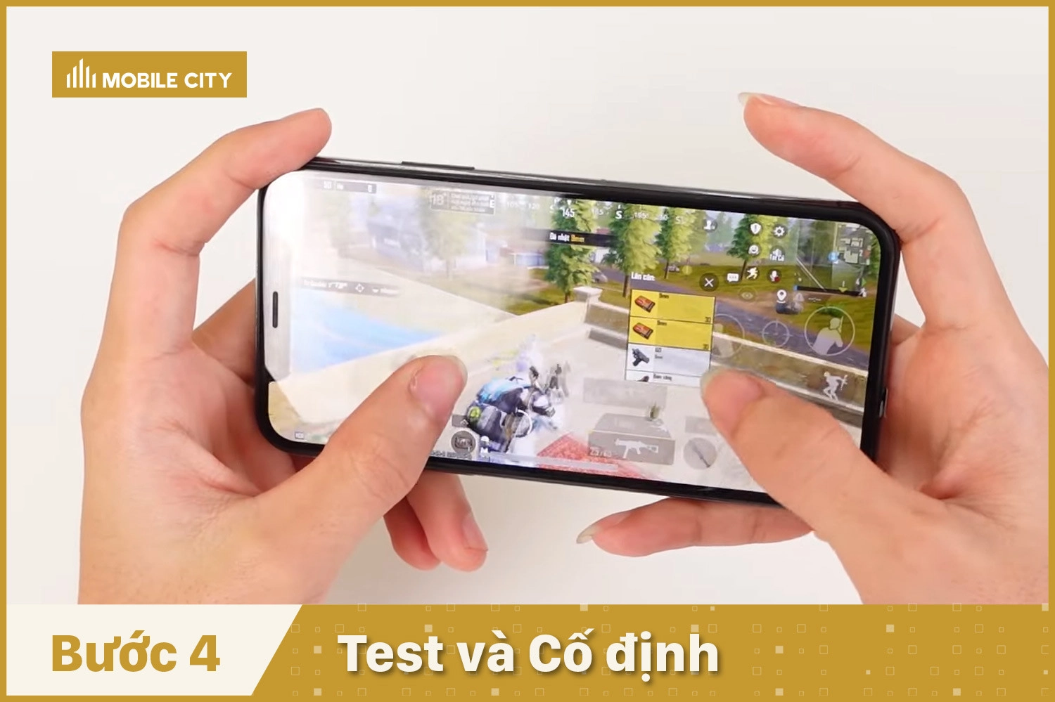Thay màn hình Gen A iPhone XS, test và cố định