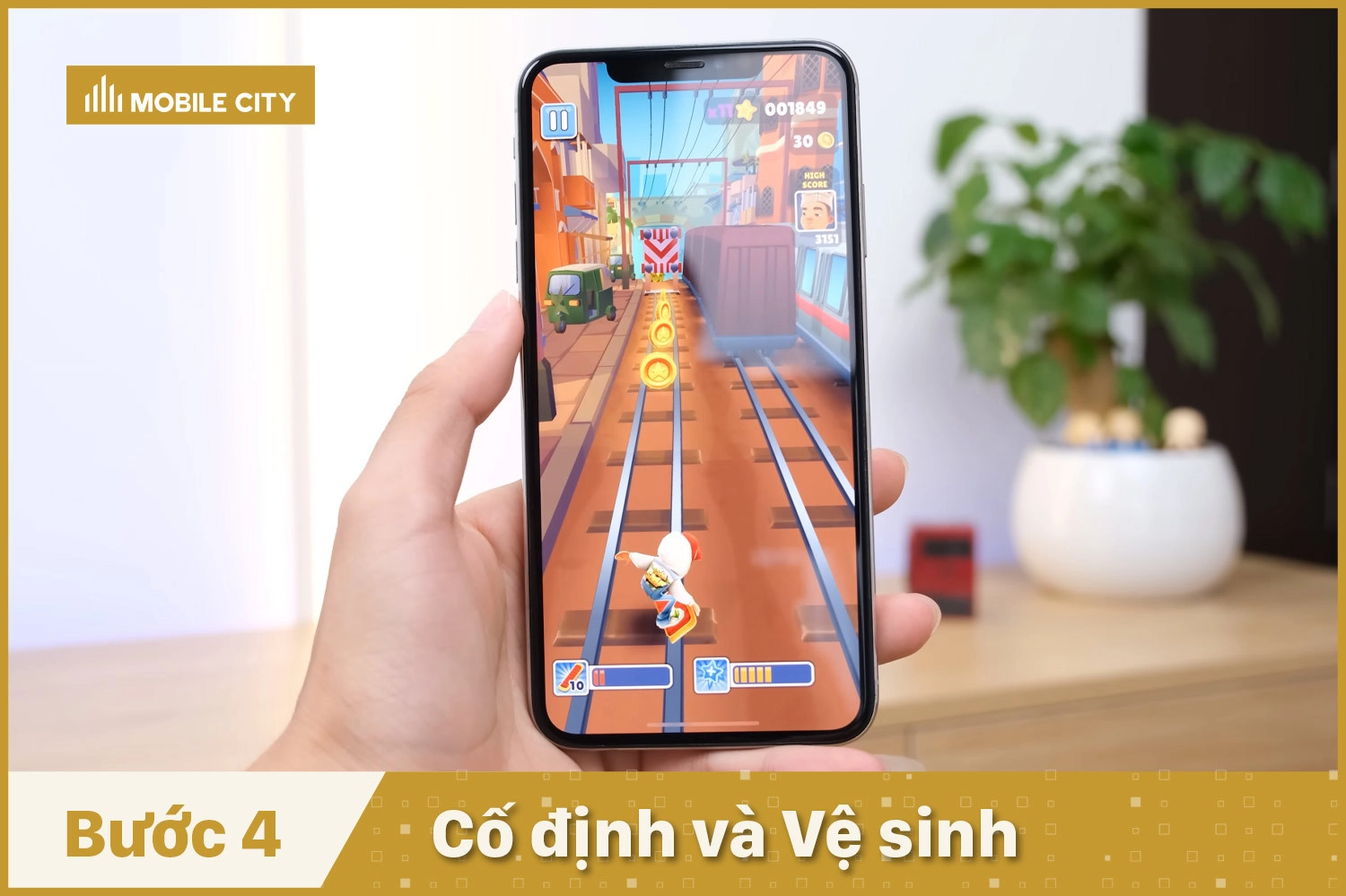 Thay màn hình GX iPhone XS, cố định và vệ sinh