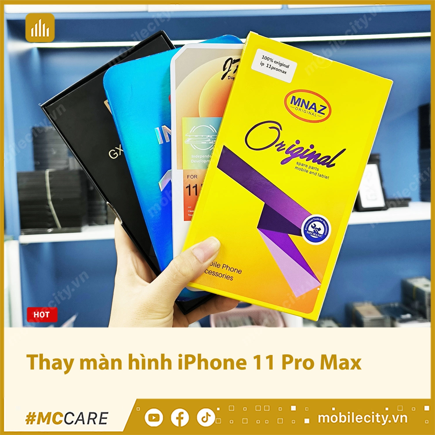 Thay màn hình iPhone 11 Pro Max - Chính hãng