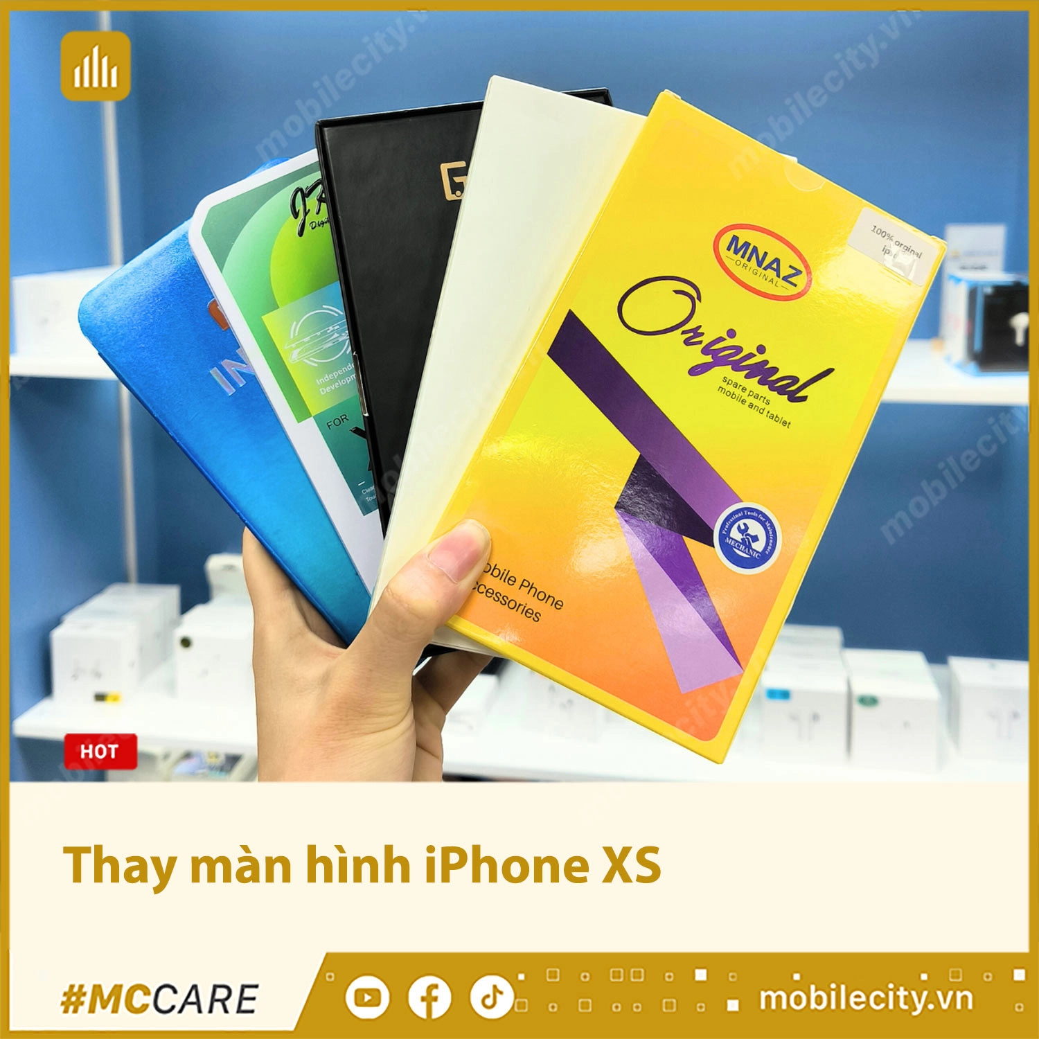 Thay màn hình iPhone XS - Chính hãng