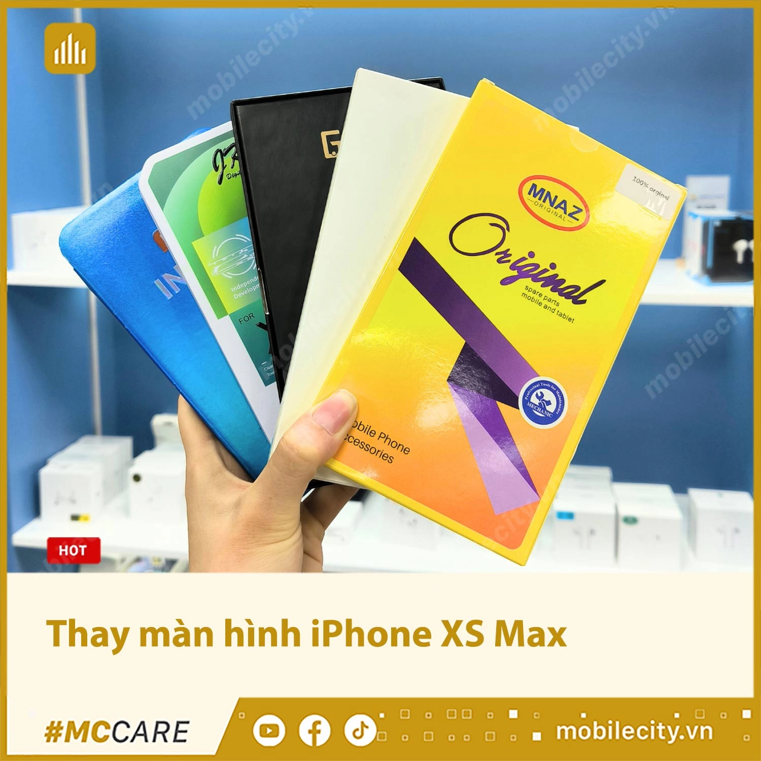 Thay màn hình iPhone XS Max - Chính hãng