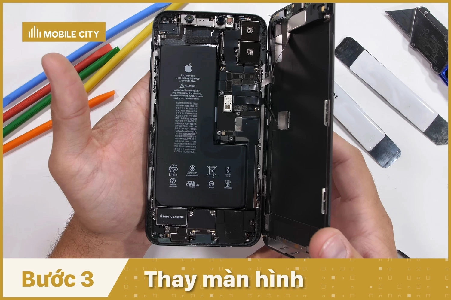 Thay màn hình JK iPhone 11 Pro Max, thay màn hình