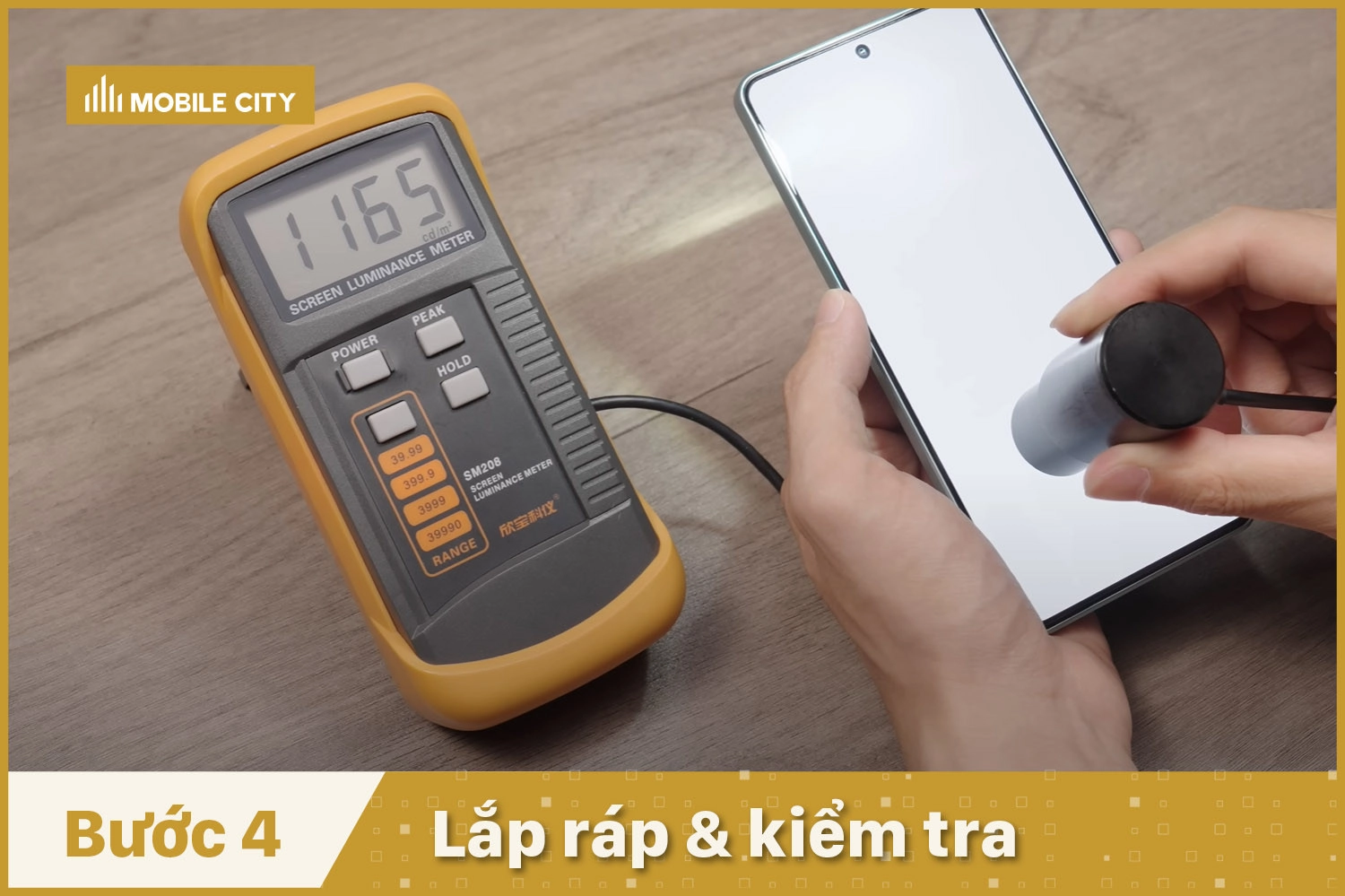 Lắp ráp và kiểm tra