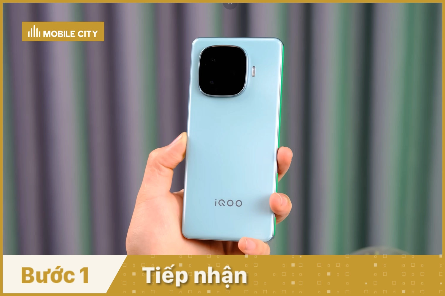 Ép kính Vivo iQOO Z9, tiếp nhận