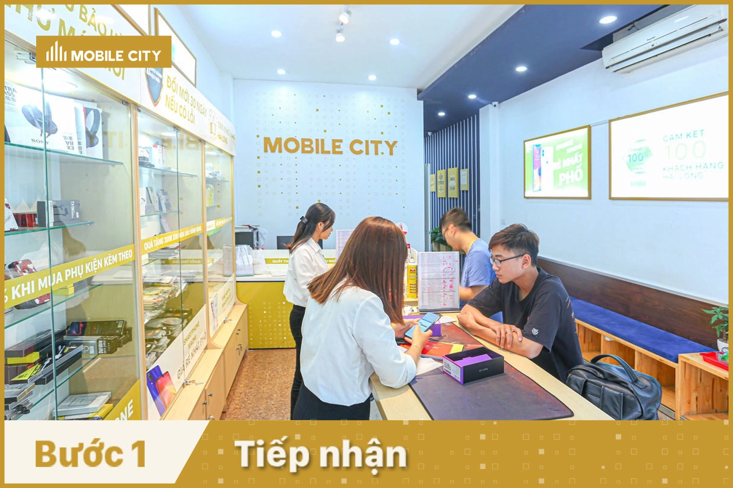 Thay Pin iPhone 111, tiếp nhận