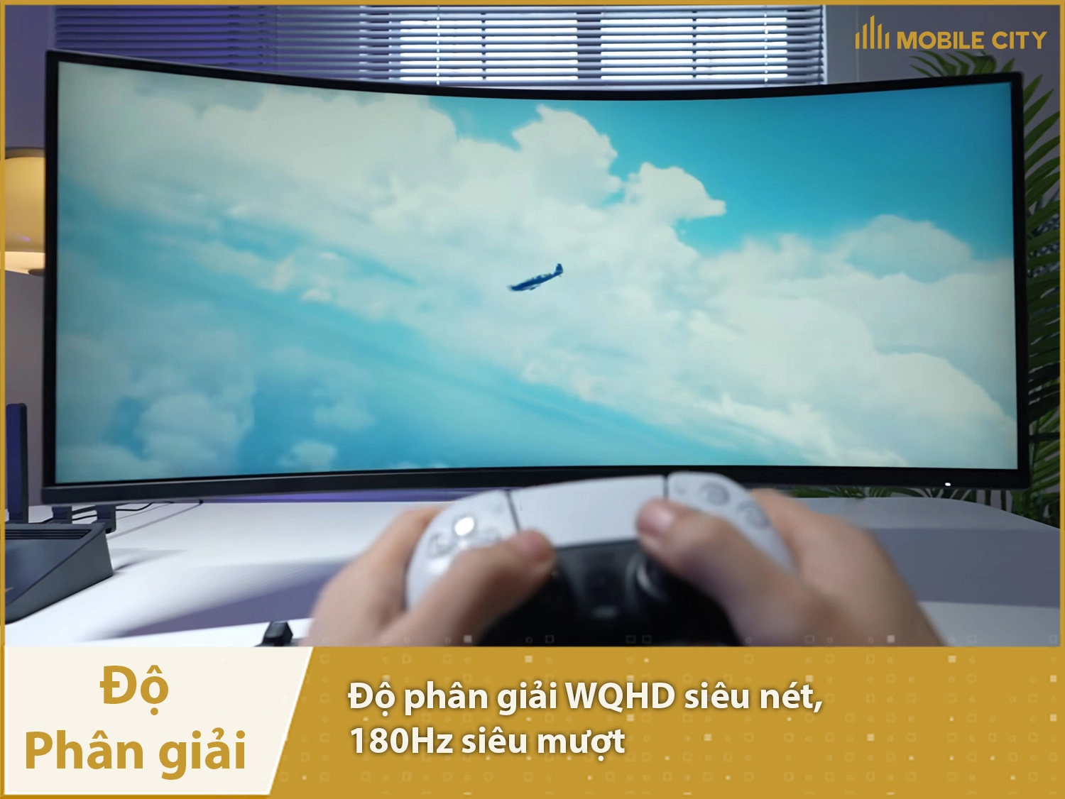 Độ phân giải WQHD siêu nét, 180Hz siêu mượt