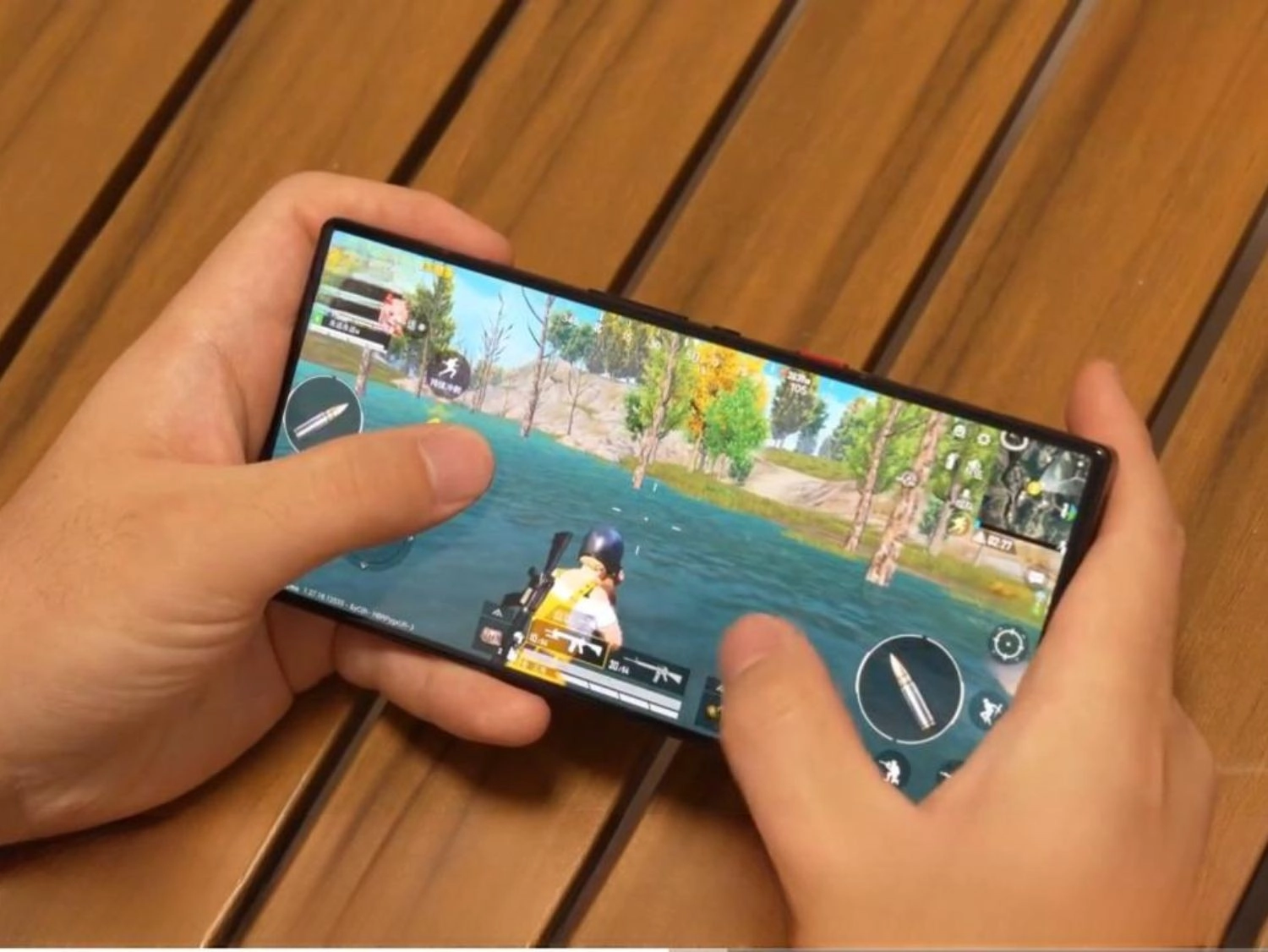 Test tựa game PUBG Mobile trên máy