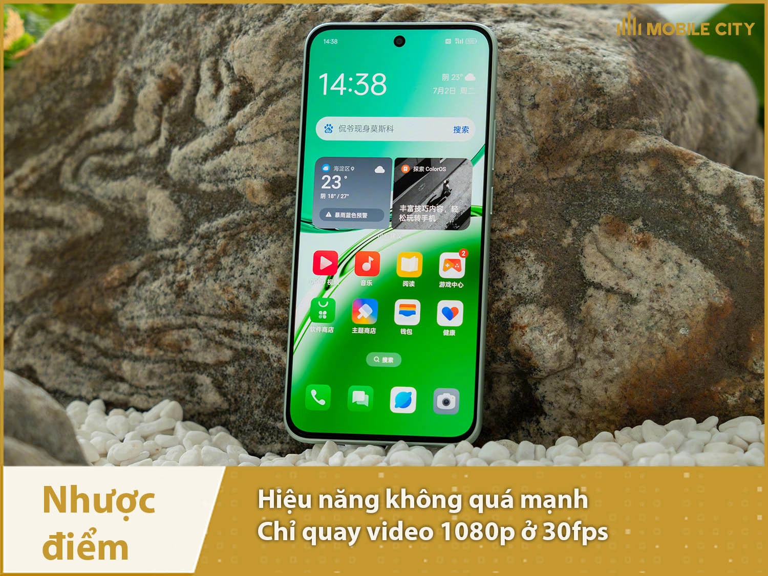 Nhược điểm OPPO A3