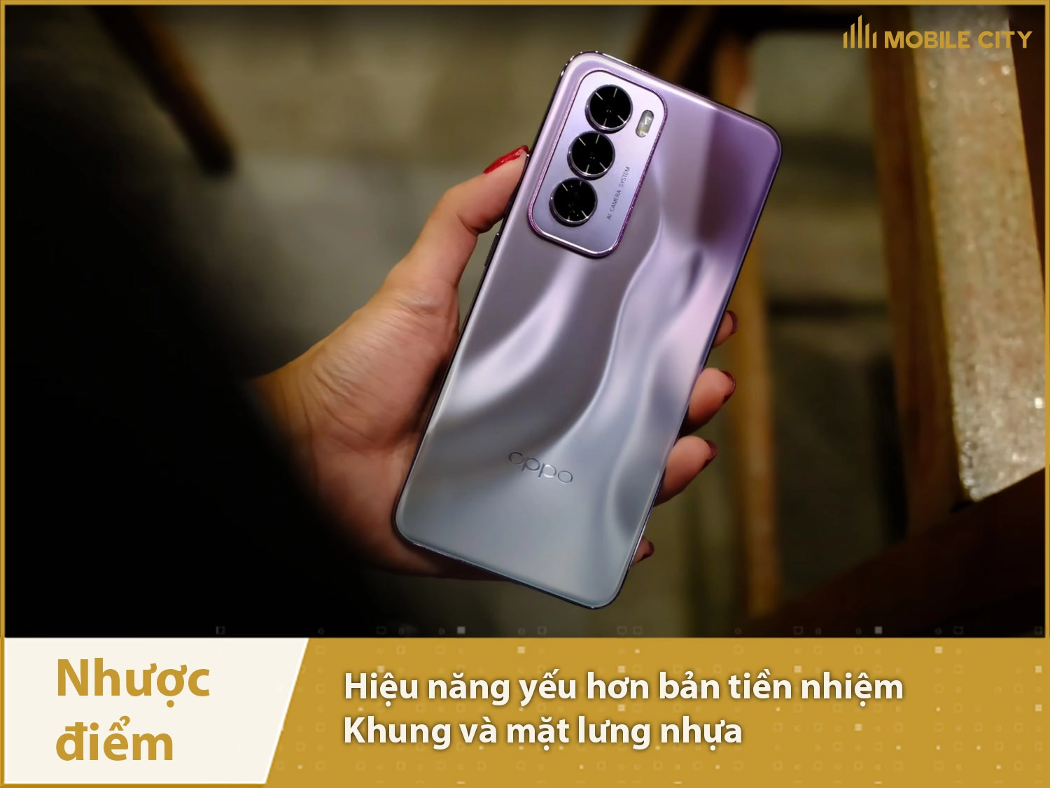 Nhược điểm OPPO Reno12 Pro