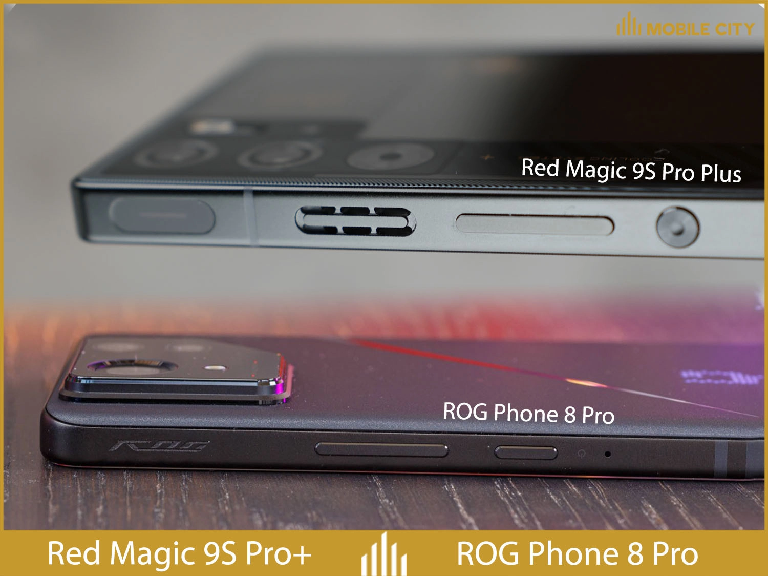 Cạnh viền của Red Magic 9S Pro Plus vuông vức hơn