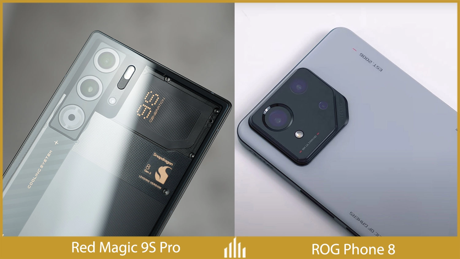 So sánh Nubia Red Magic 9S Pro vs ROG Phone 8: Camera