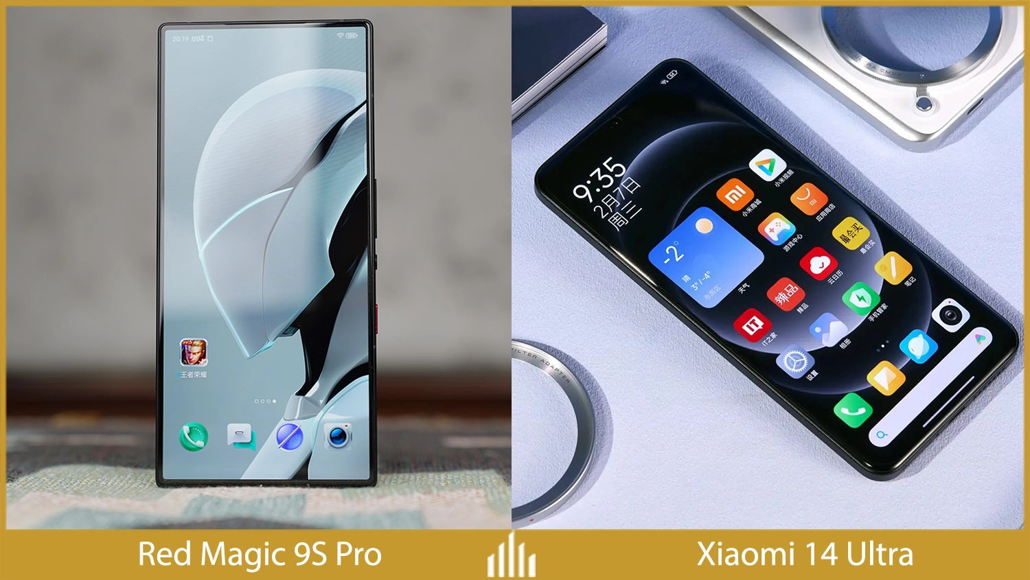 So sánh Nubia Red Magic 9S Pro vs Xiaomi 14 Ultra: Màn hình