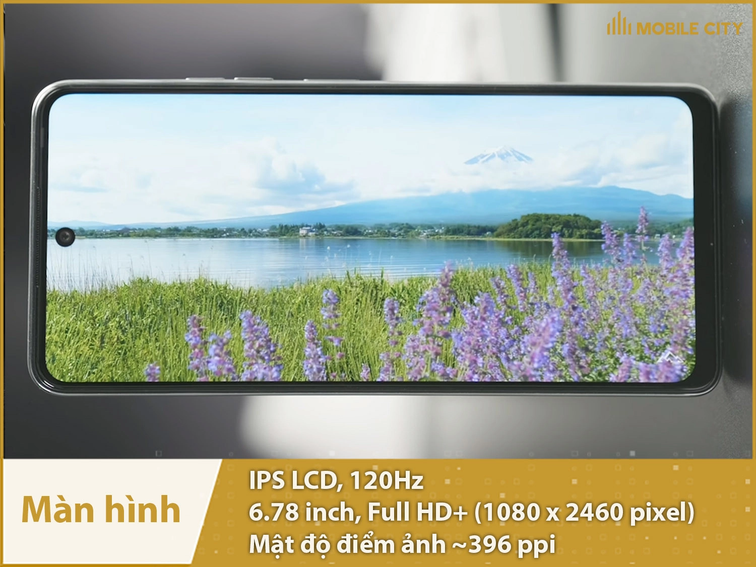 Màn hình IPS LCD 120Hz, 6,78 inch Full HD+