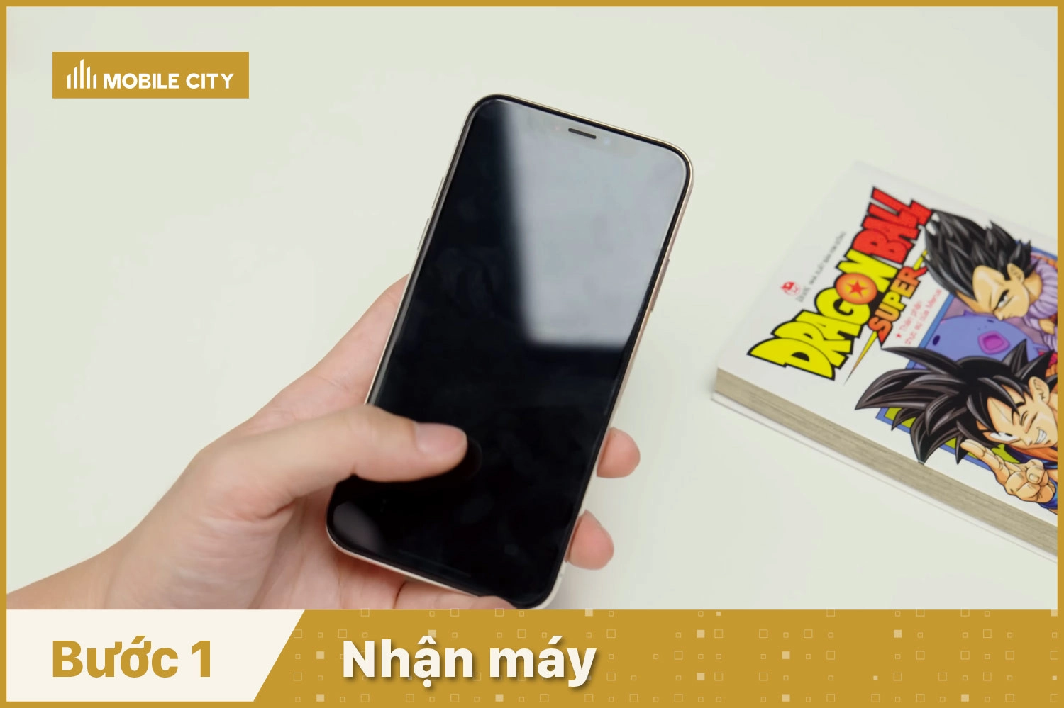 Thay Pin Deji iPhone X, nhận máy