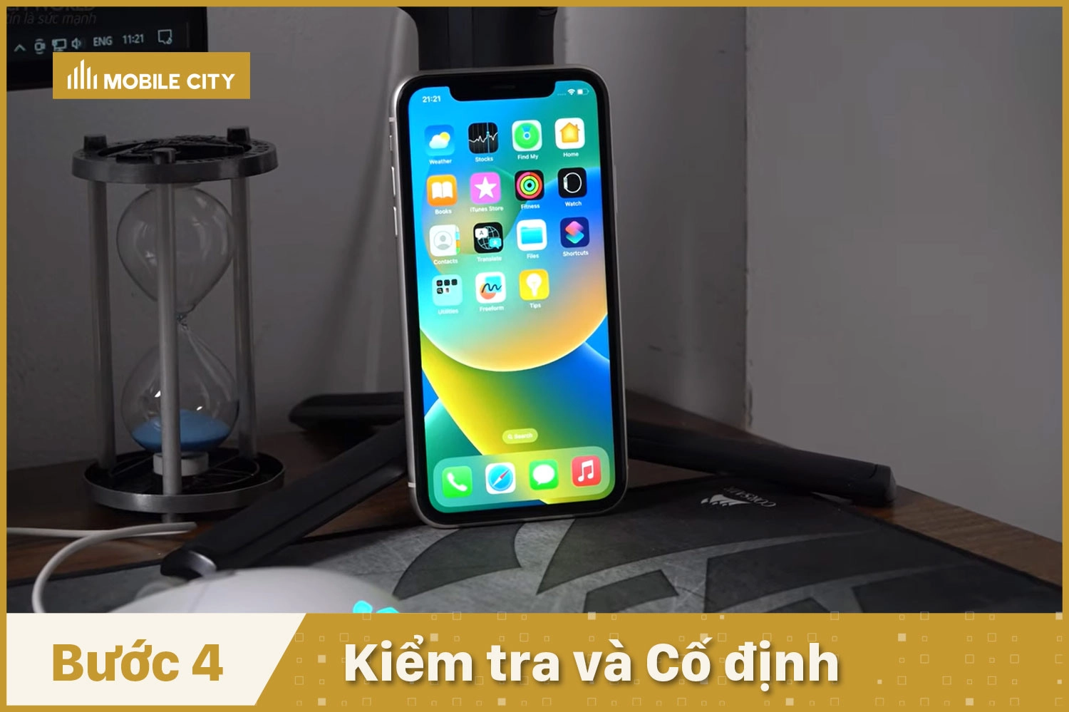 Thay Pin EU iPhone 11, kiểm tra và cố định