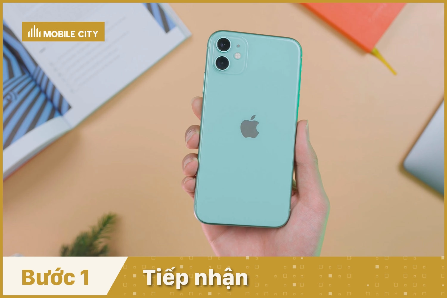 Thay Pin EU iPhone 11, tiếp nhận