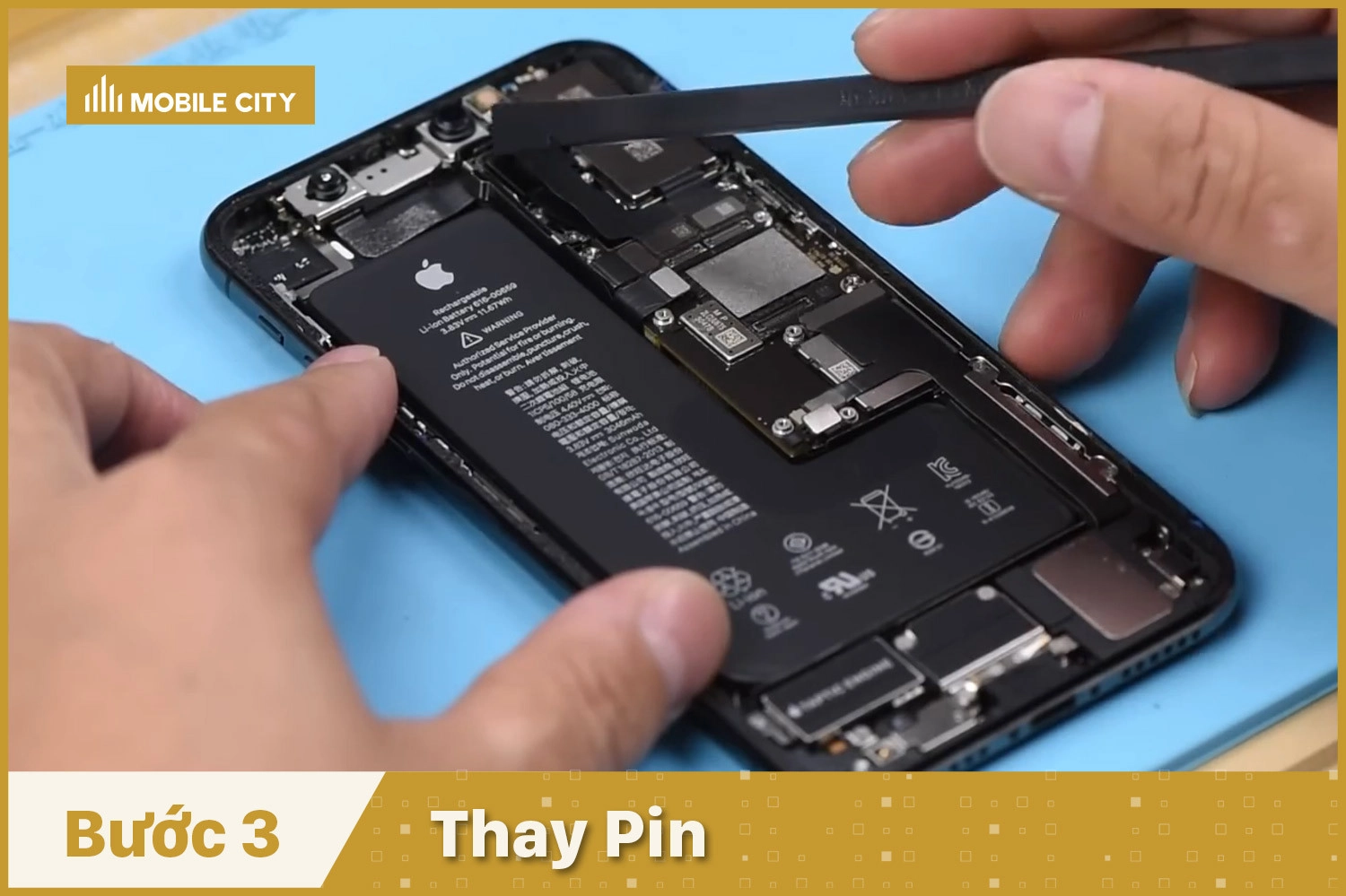 Thay Pin EU iPhone 11 Pro, thay Pin