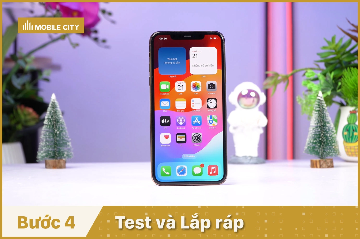 Thay Pin EU iPhone 11 Pro Max, test và lắp ráp