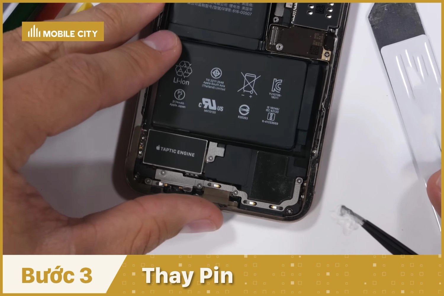 Thay Pin Deji iPhone XS Max,  thay Pin