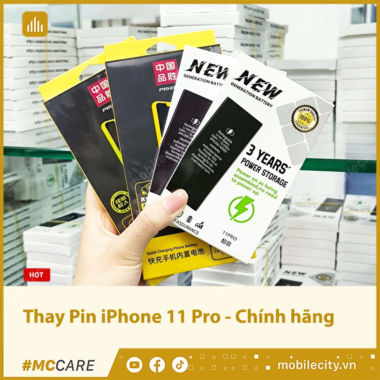 Thay Pin iPhone 11 Pro - Chính hãng