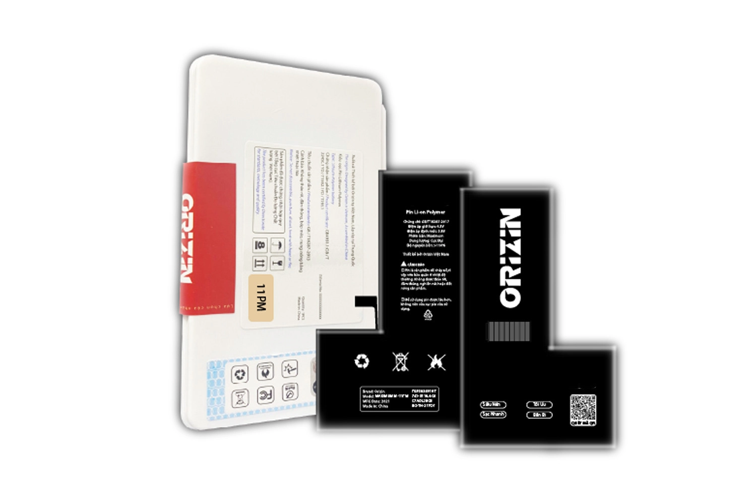 Thay Pin Orizin iPhone 11 Pro Max, Pin Orizin là Pin thương hiệu thứ ba, không phải hàng Chính hãng Apple