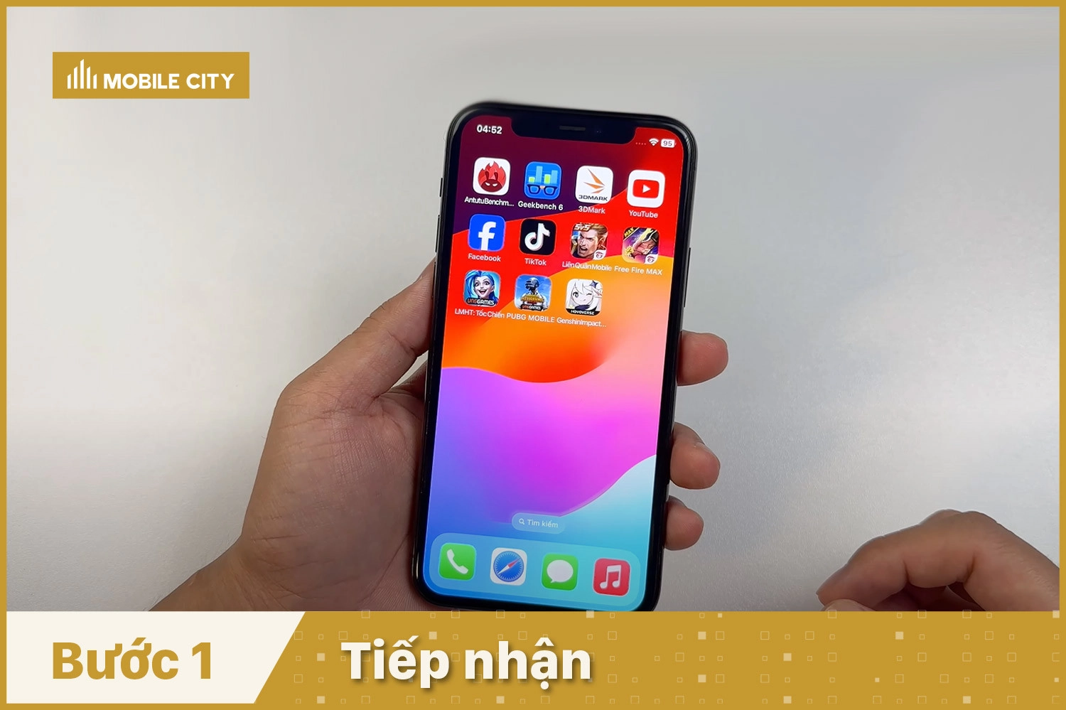 Thay Pin Pisen iPhone 11 Pro, tiếp nhận