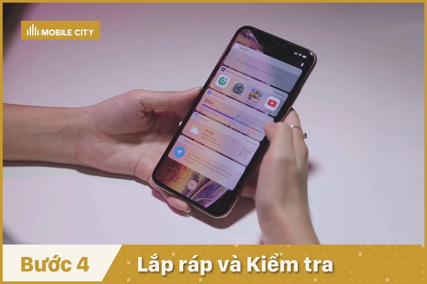 Thay Pin Remax iPhone XS Max, lắp ráp và kiểm tra