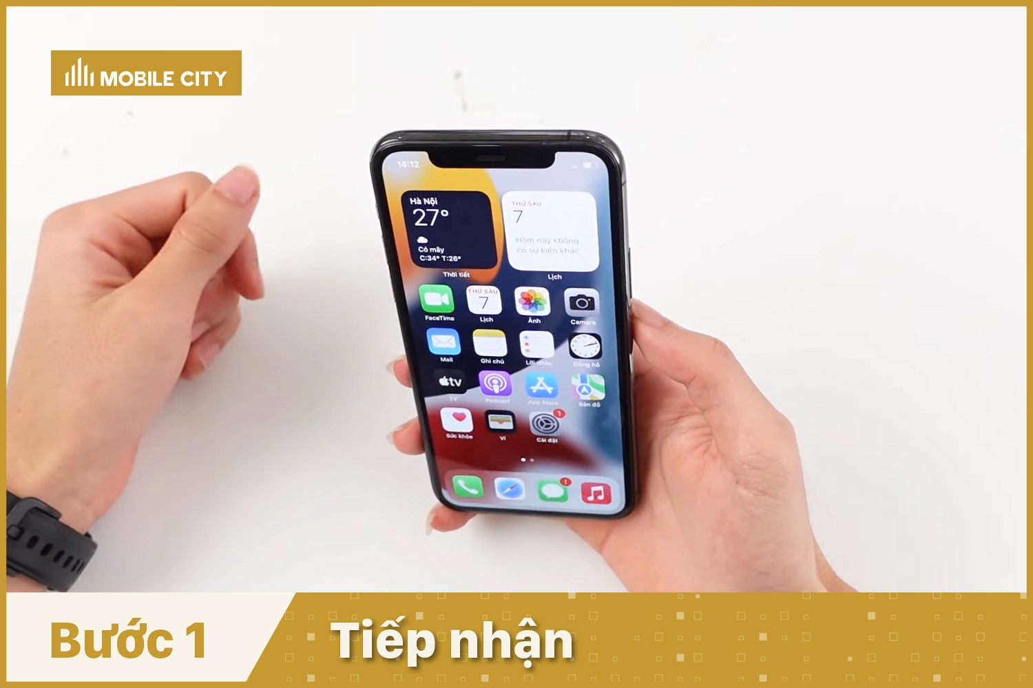 Thay Pin Vmas iPhone 11 Pro, tiếp nhận