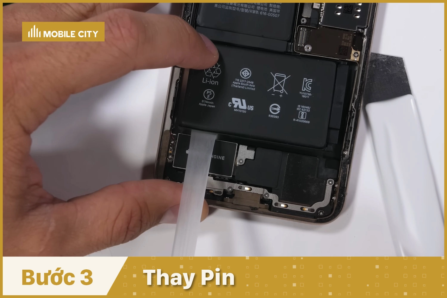 Thay Pin Vmas iPhone XS Max, thay Pin