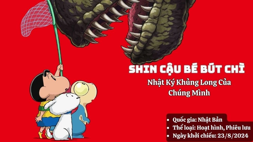 Shin Cậu Bé Bút Chì: Nhật Ký Khủng Long Của Chúng Tớ