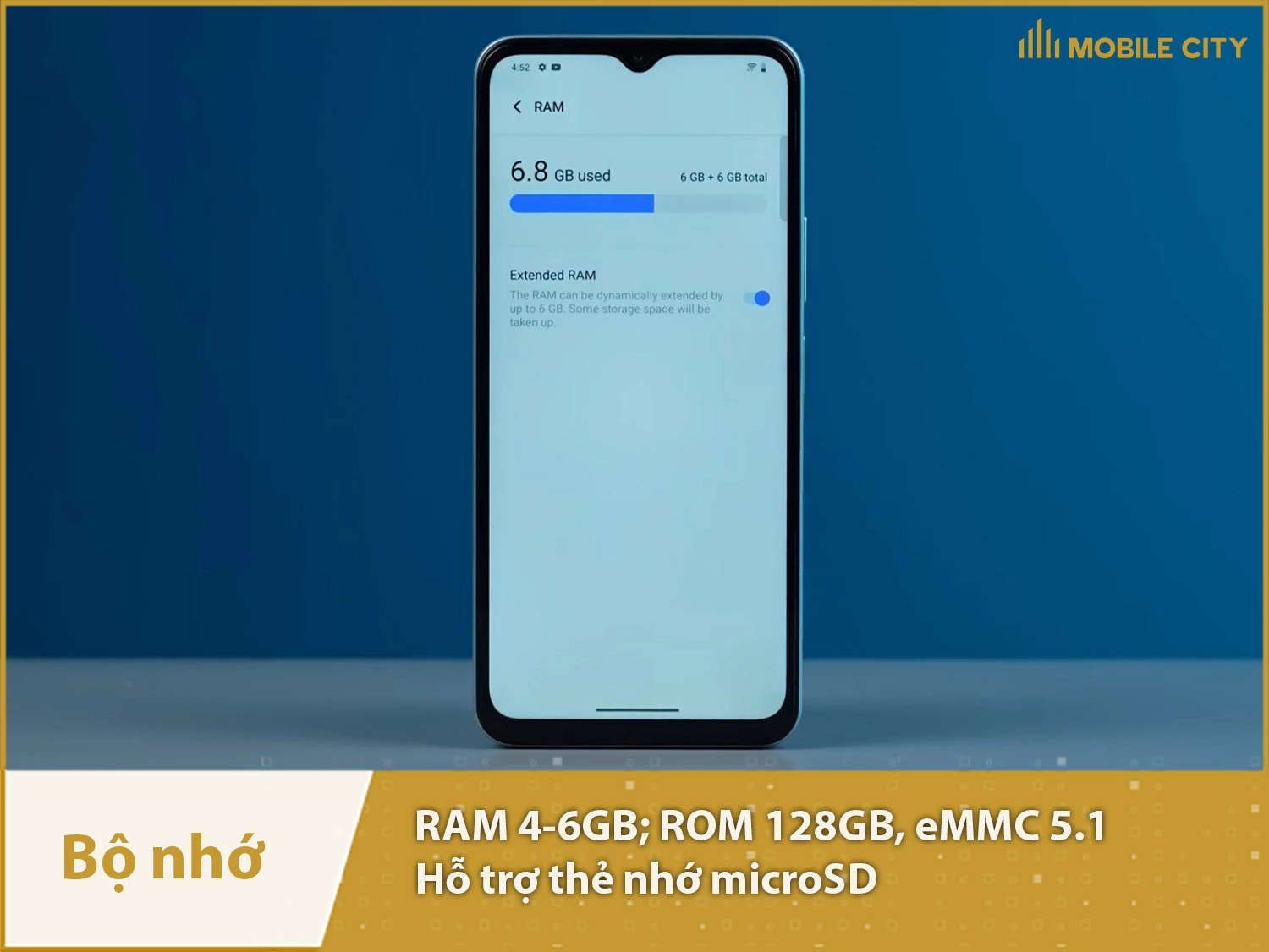 Vivo iQOO Z9 Lite có các phiên bản bộ nhớ: 4-128GB và 6-128GB