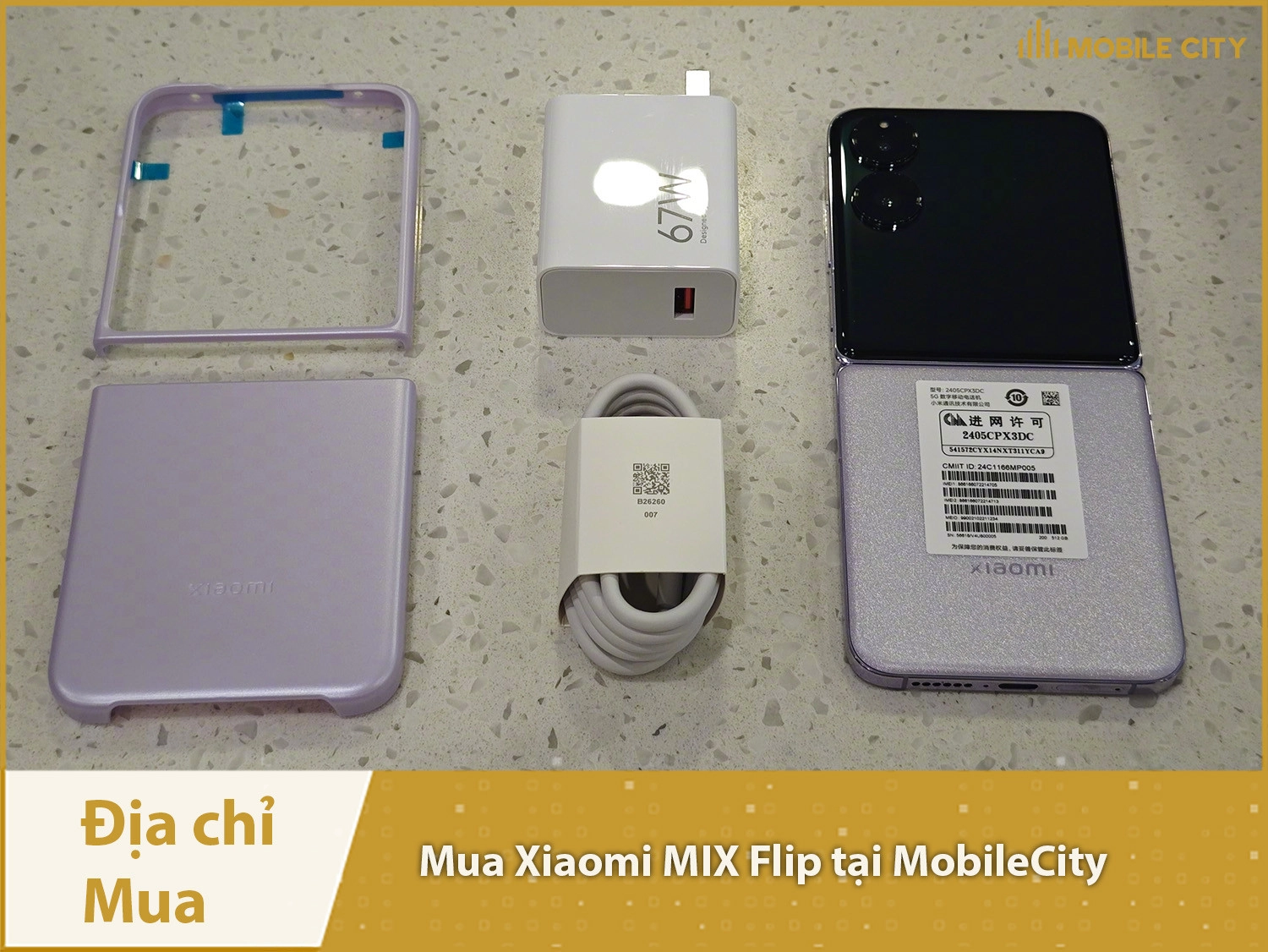 Địa chỉ mua Xiaomi MIX Flip tại MobileCity