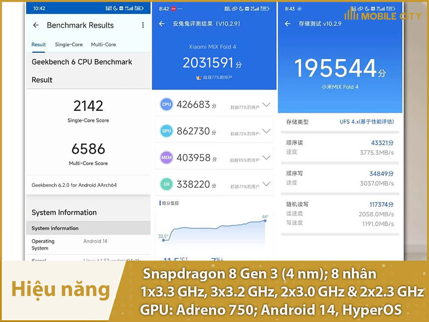 Hiệu năng cực đỉnh cung cấp bởi Snapdragon 8 Gen 3