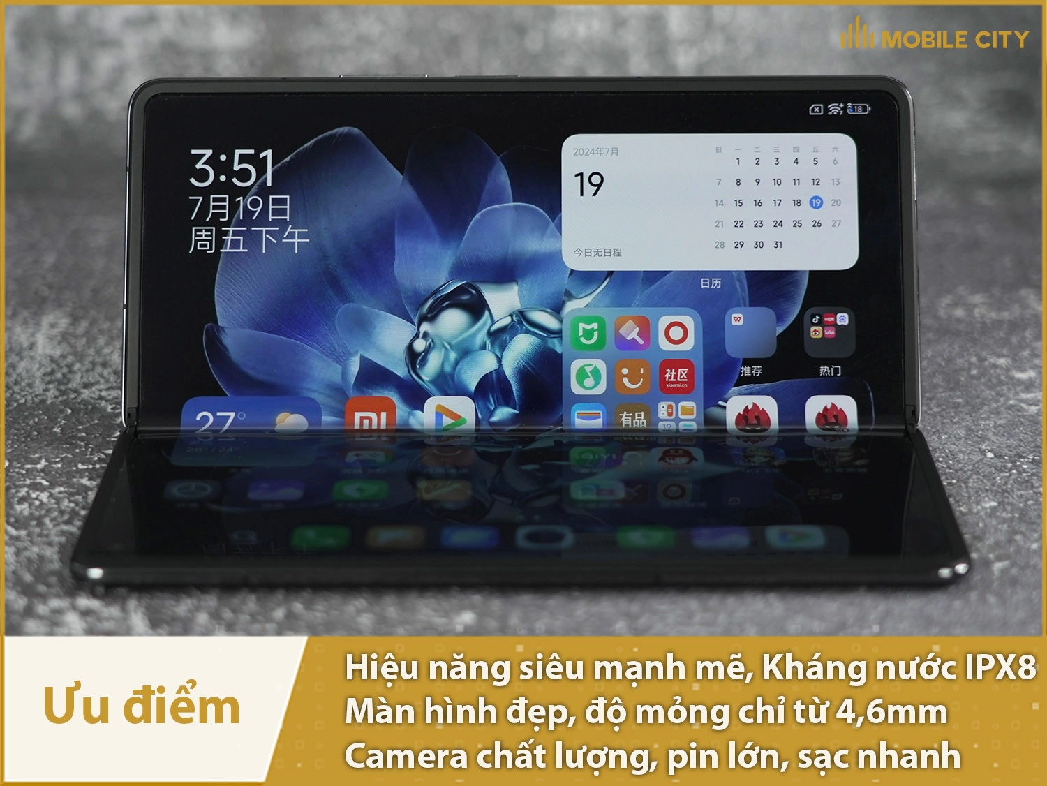 Xiaomi Mix Fold 4 có nhiều ưu điểm