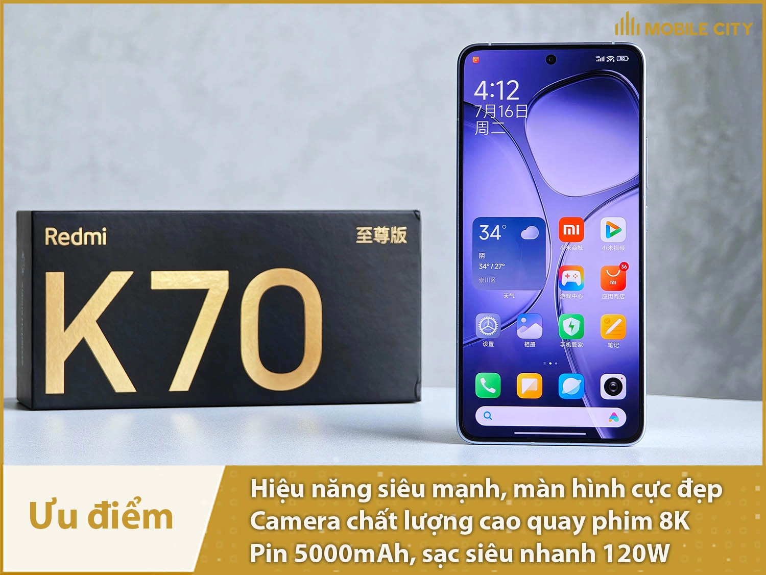 Xiaomi Redmi K70 Ultra có nhiều ưu điểm