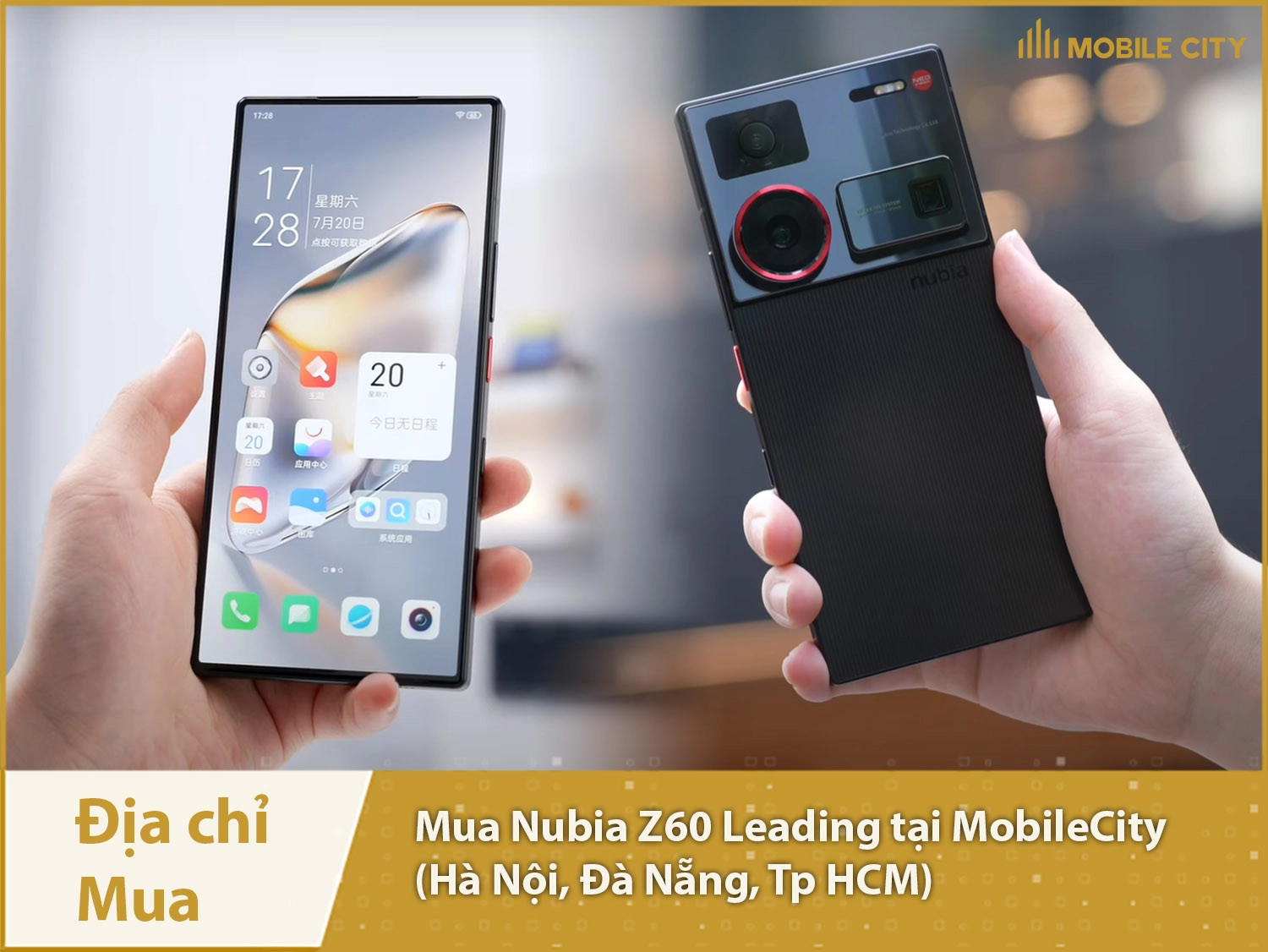 Địa chỉ mua ZTE Nubia Z60 Ultra Leading Version tại MobileCity